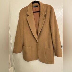 Classic Cashmere/Wool Blend Women's Blazer